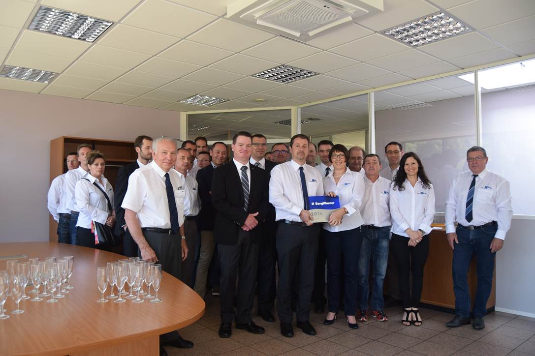 remise de prix Borg Warner